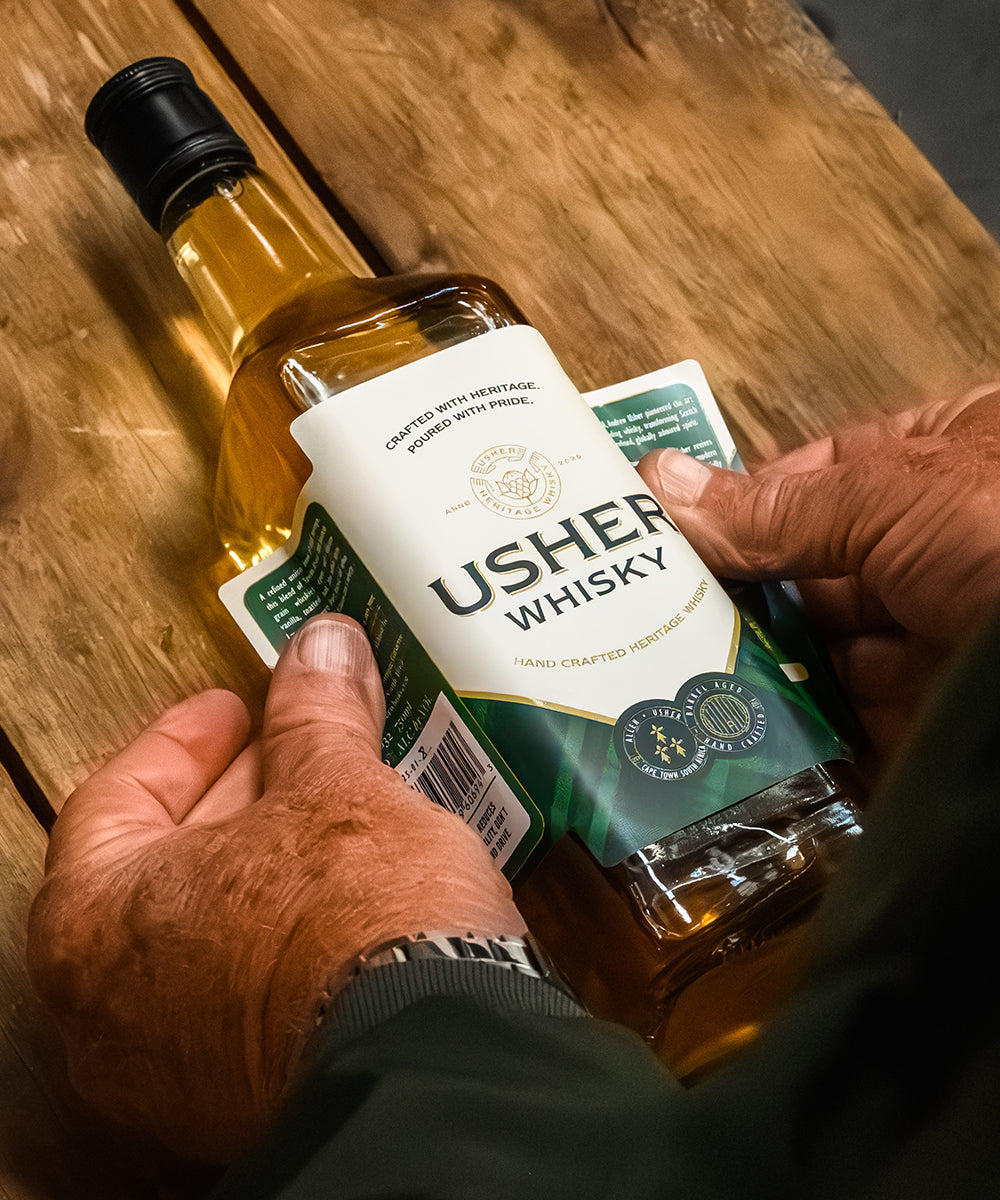 Usher Whisky Limited Edition Premium Blended Whisky