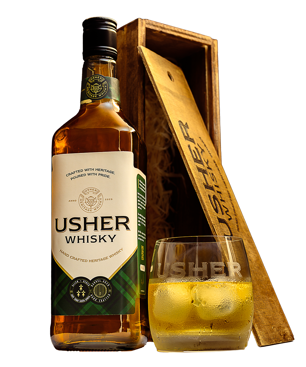 Usher Whisky Limited Edition Heritage Blend